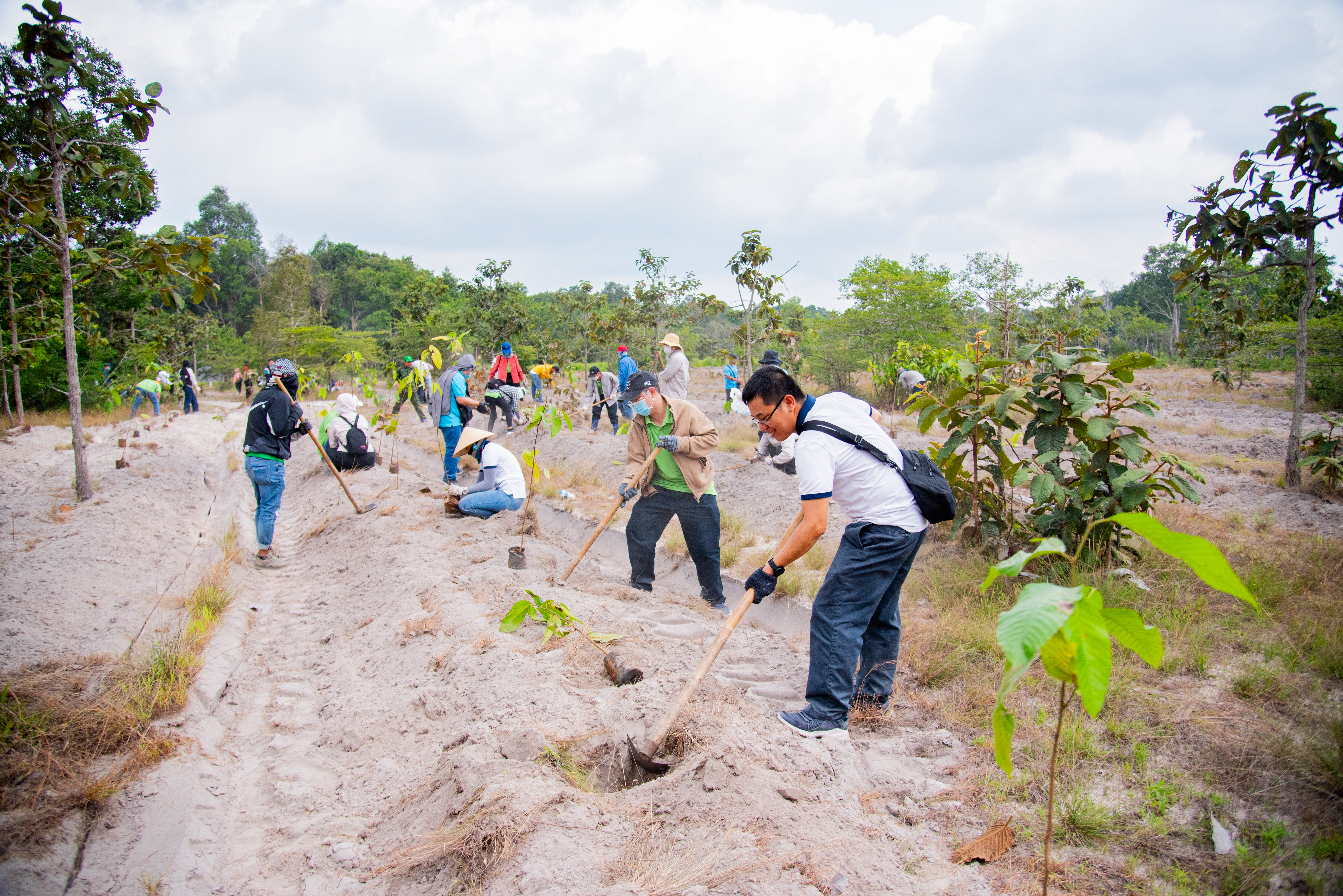 AFFORESTATION PROJECT OF 2000 TREES IN BINH CHAU - PHUOC BUU NATURE RESERVE THROUGH THE “CSVC – JOURNEY TO THE GREEN FUTURE” PROGRAM